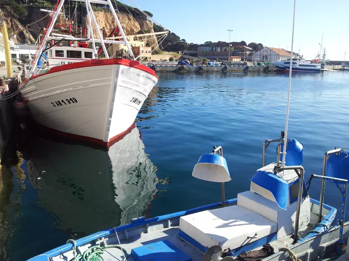 Bonica antiga casa de pescadors a Sant Feliu de Guíxols